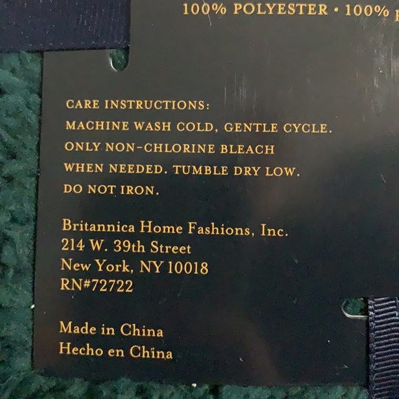 NWT Pendleton King size Sherpa blanket - Picture 6 of 7